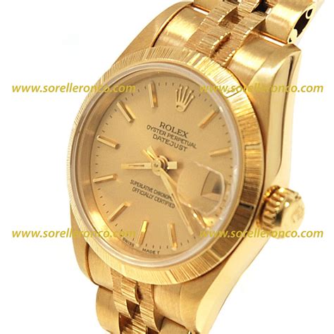 valore rolex datejust oro usato|prezzo rolex vintage.